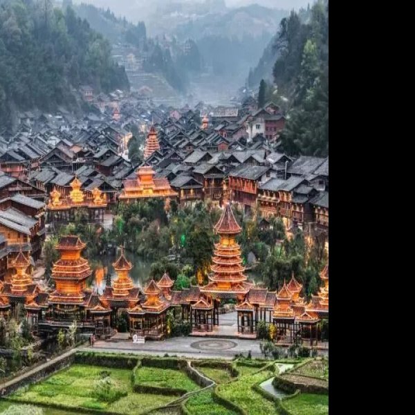 贵州黔东南岜沙苗寨 - 图片7