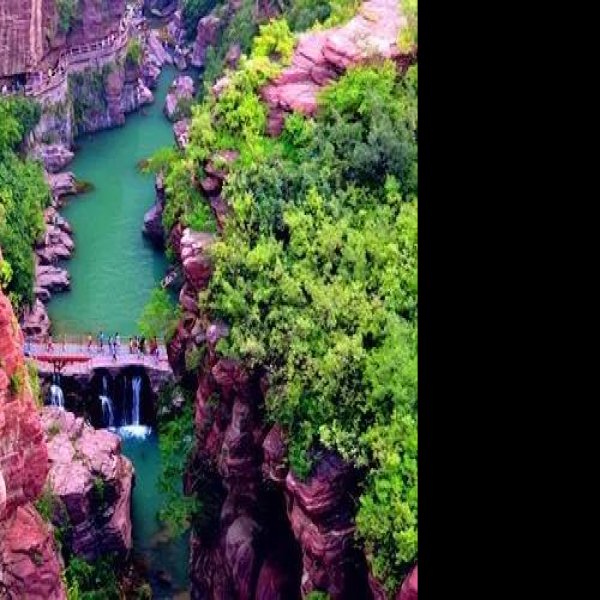 陕西榆林红石峡 - 图片3