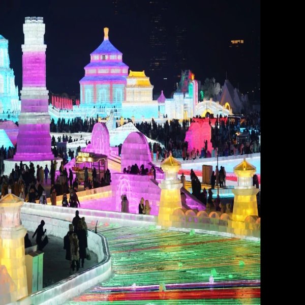 黑龙江哈尔滨冰雪大世界 - 图片5