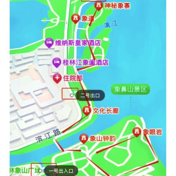 桂林漓江象鼻山 - 图片2