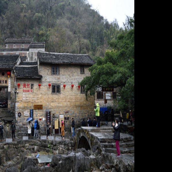 贺州黄姚古镇带龙桥 - 图片7