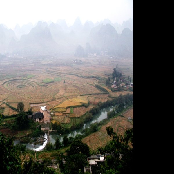 黔西南万峰林八卦田 - 图片3