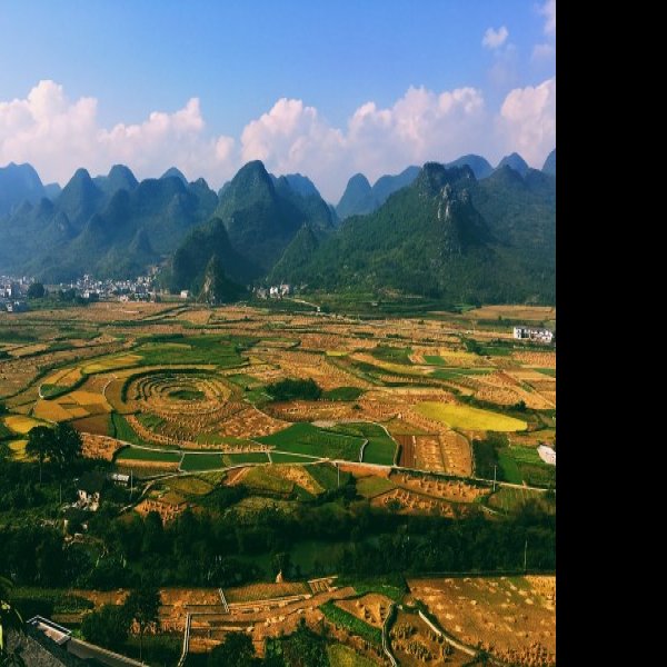 黔西南万峰林八卦田 - 图片8