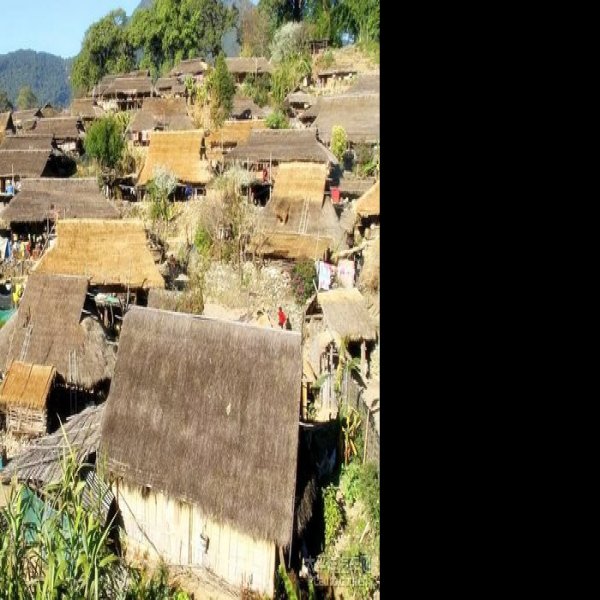 临沧沧源翁丁原始部落茅草房 - 图片6