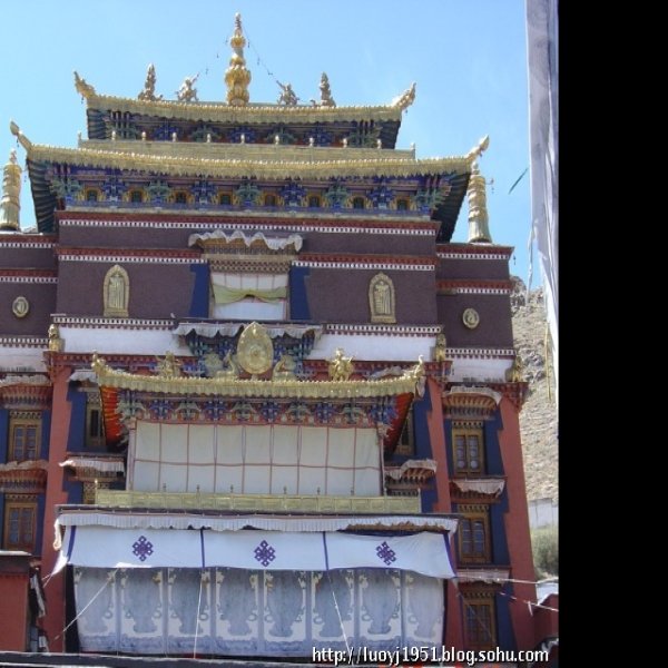 日喀则扎什伦布寺强巴佛殿 - 图片2