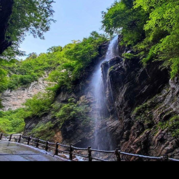 陇南宕昌官鹅沟瀑布群 - 图片10