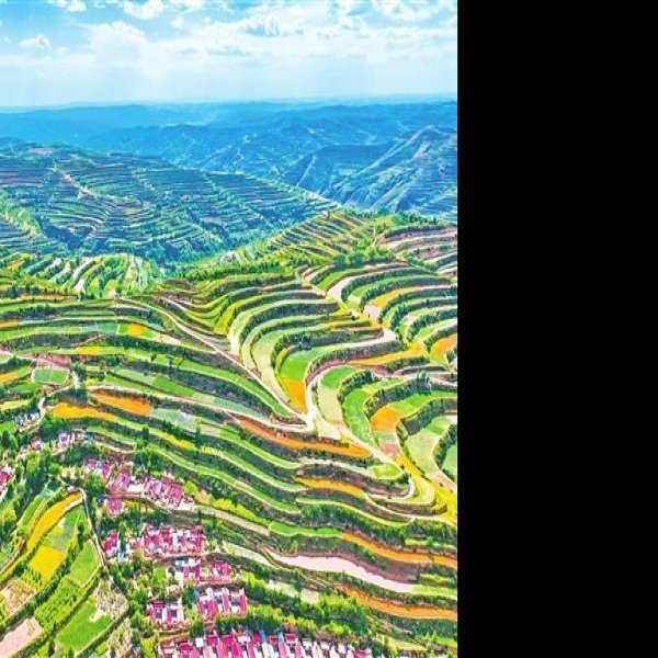 平凉庄浪梯田 - 图片6