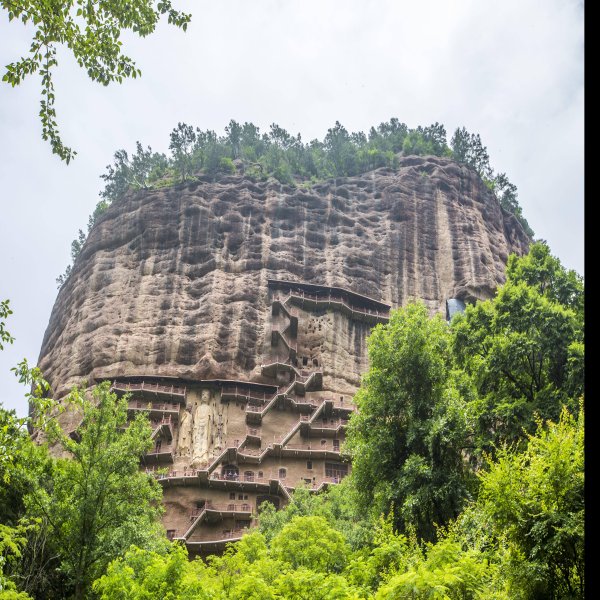 麦积山石窟 - 图片1