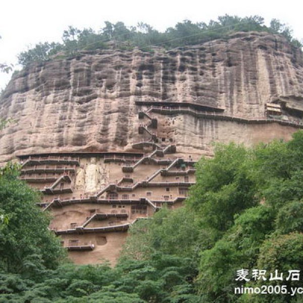 天水麦积山石窟 - 图片4