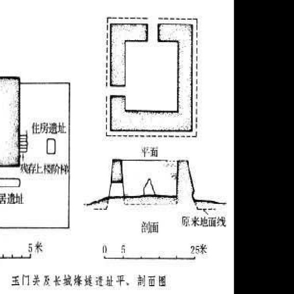 玉门关及长城烽燧遗址 - 图片1