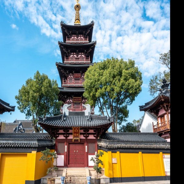 江苏苏州寒山寺 - 图片1