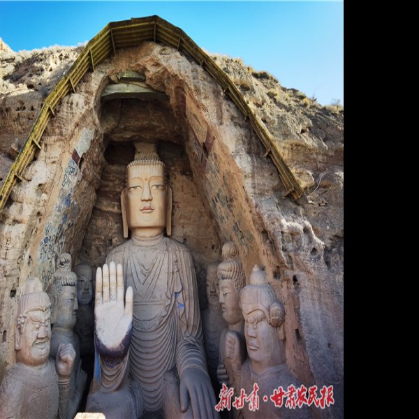 天梯山石窟 - 图片8