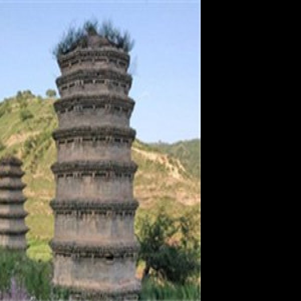 金河寺悬空庵塔群 - 图片8