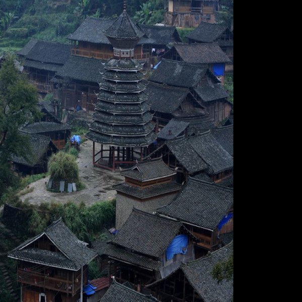 榕江大利村古建筑群 - 图片1