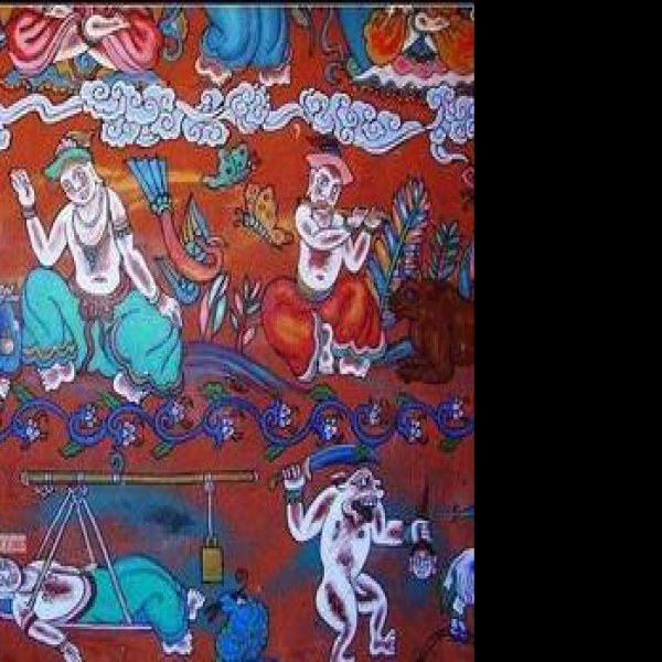 丽江壁画 - 图片8
