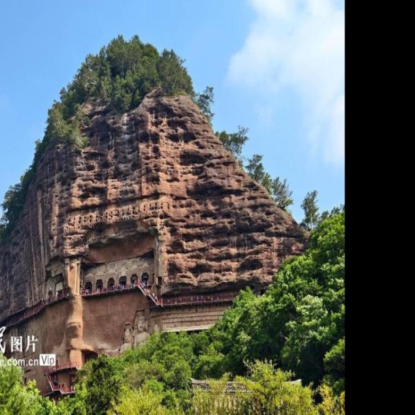 甘肃麦积山石窟 - 图片4
