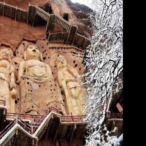 甘肃麦积山石窟 - 图片5