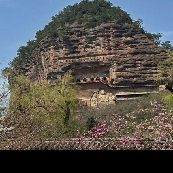 甘肃天水麦积山石窟 - 图片6