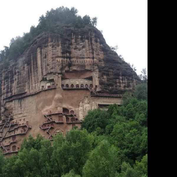 甘肃天水麦积山石窟 - 图片9