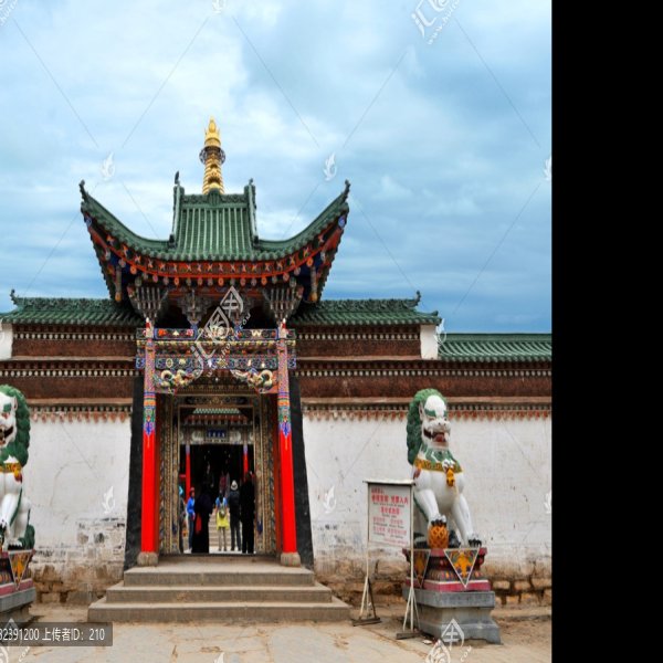 甘肃夏河拉卜楞寺 - 图片1