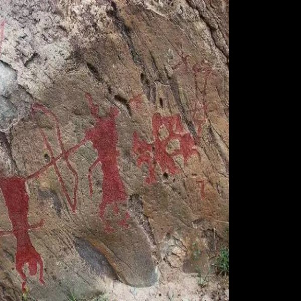 宁夏贺兰山岩画 - 图片6