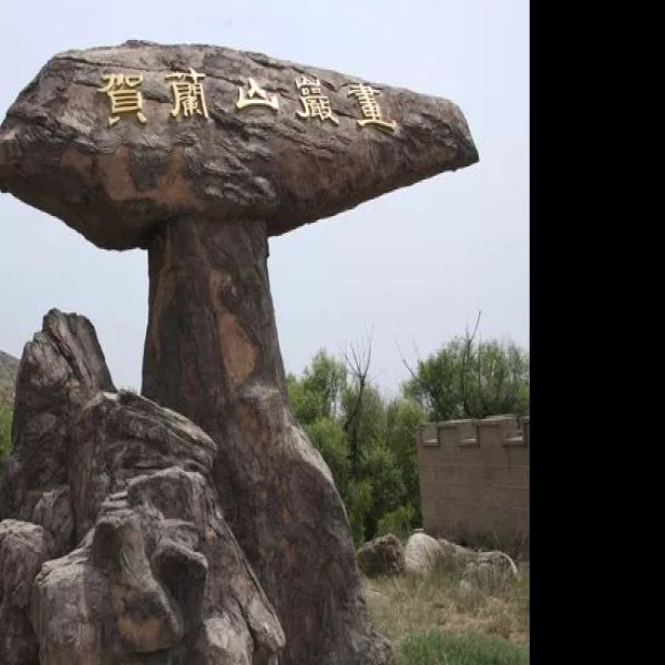 宁夏贺兰山岩画 - 图片8