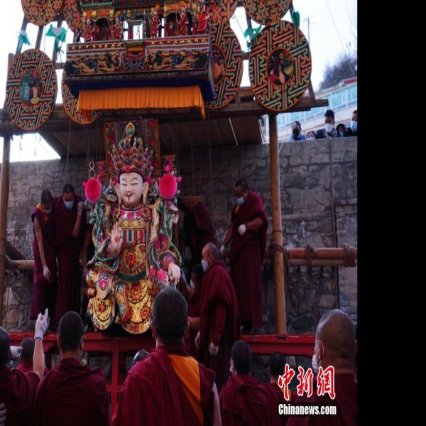 青海塔尔寺酥油花 - 图片2