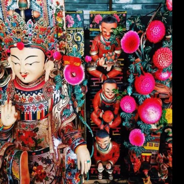 青海塔尔寺酥油花 - 图片4