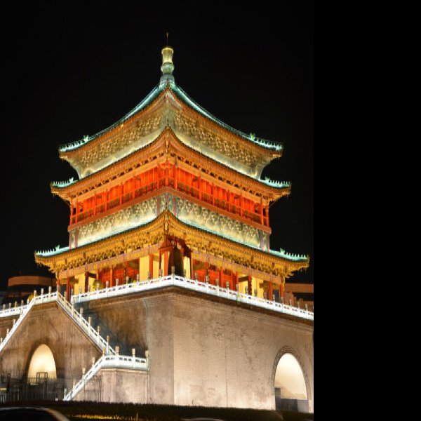 陕西西安钟鼓楼 - 图片1
