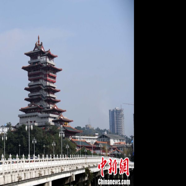 绵阳越王楼 - 图片1