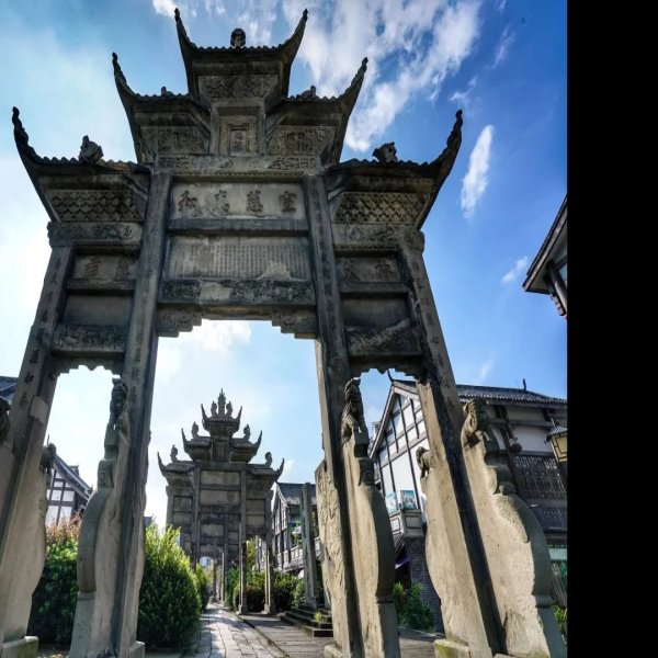 隆昌石牌坊群 - 图片7