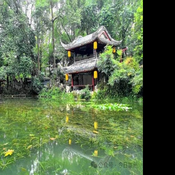 崇州罨画池 - 图片1