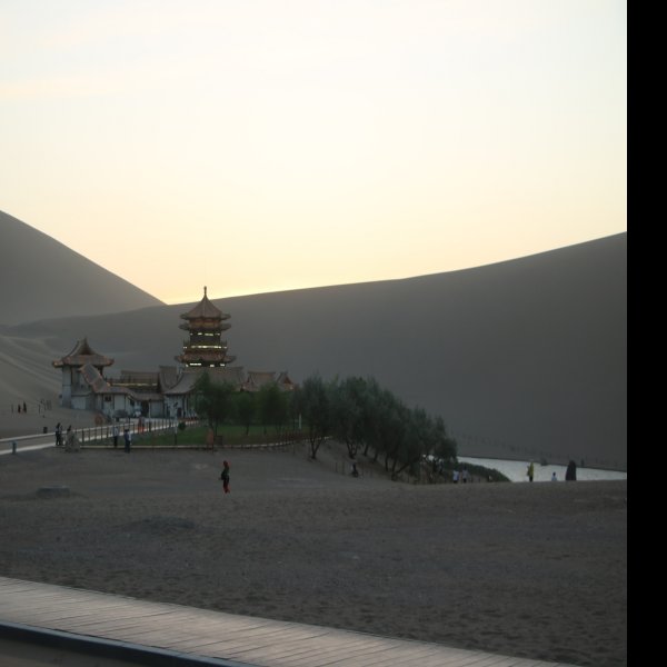 甘肃鸣沙山月牙泉 - 图片3