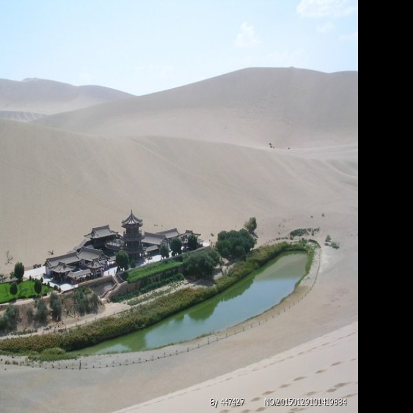 甘肃鸣沙山月牙泉 - 图片7