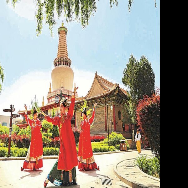 甘肃张掖大佛寺 - 图片8