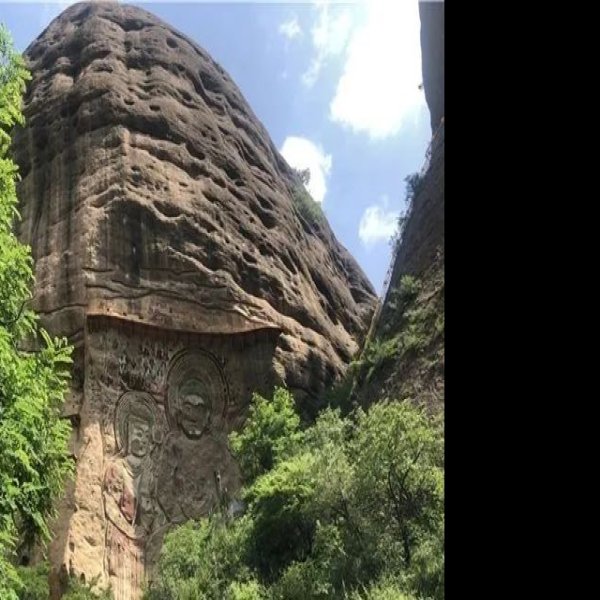 武山水帘洞石窟 - 图片6