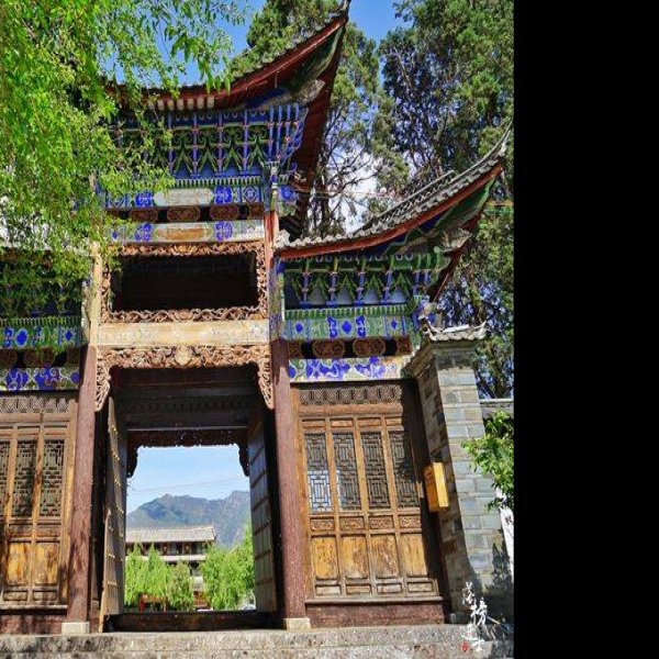 丽江白沙壁画 - 图片1