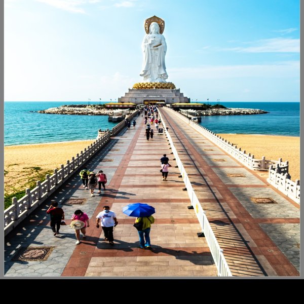 海南三亚南山 - 图片1