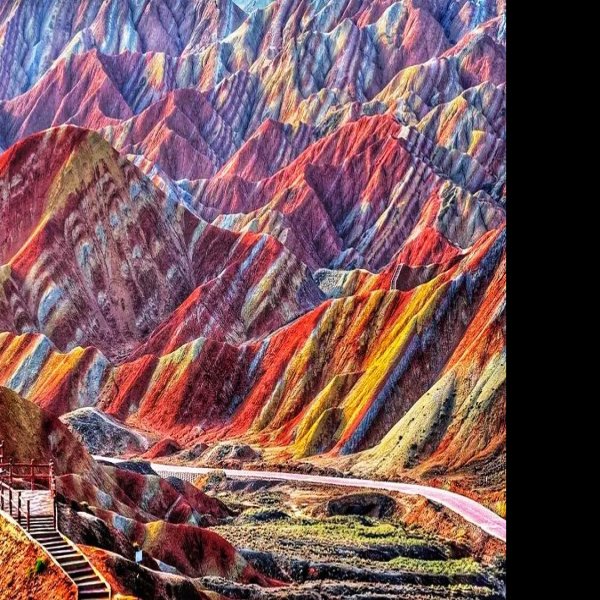 张掖丹霞地貌 - 图片7