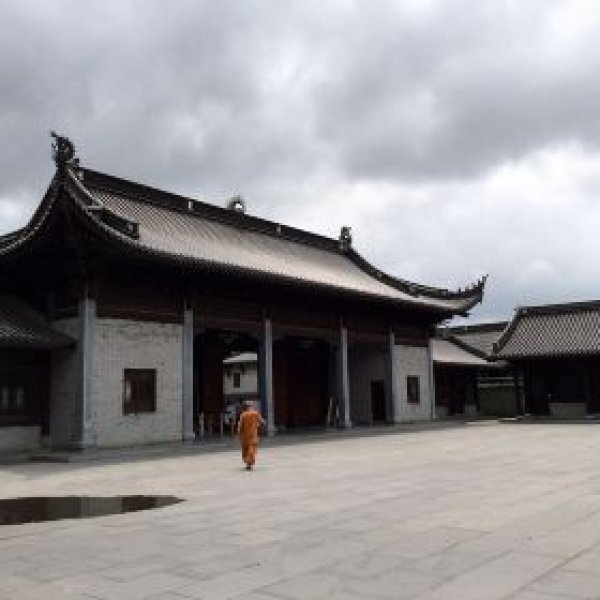 浙江宁波阿育王寺 - 图片1