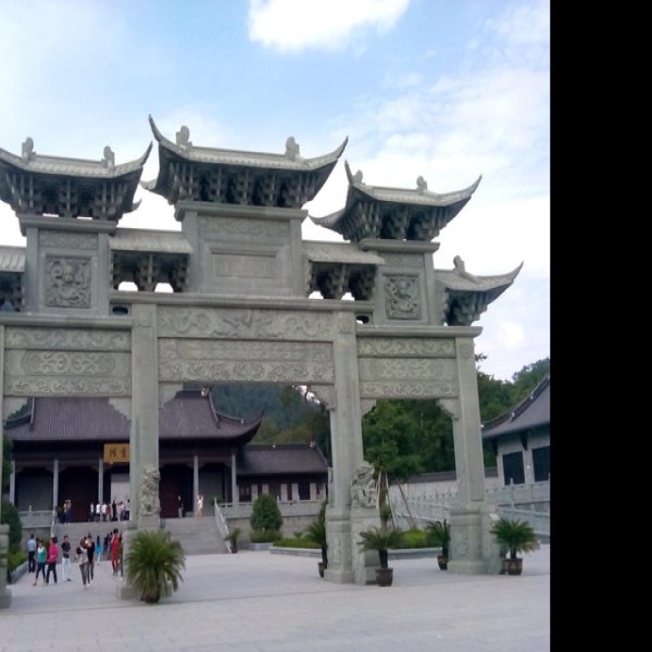 浙江宁波阿育王寺 - 图片2