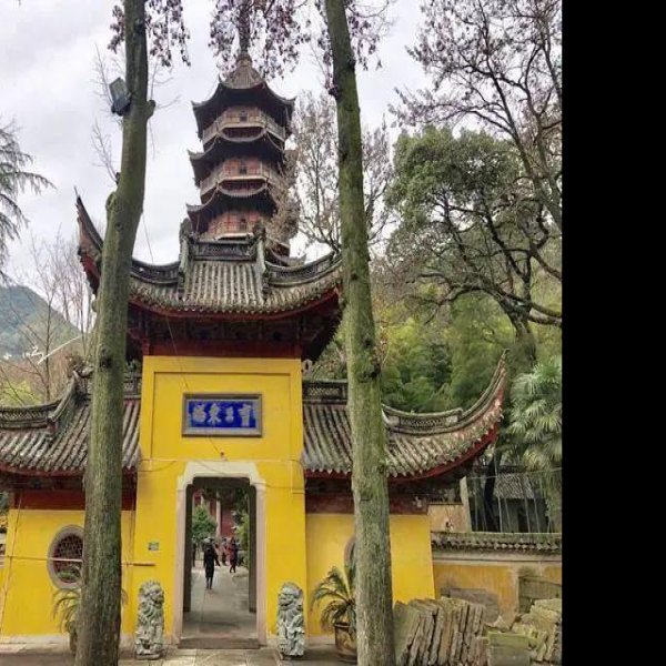 浙江宁波阿育王寺 - 图片9