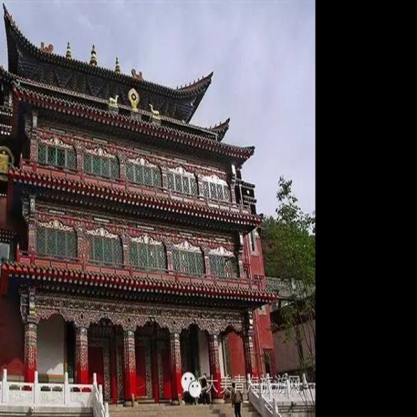 青海塔尔寺大金瓦殿 - 图片3