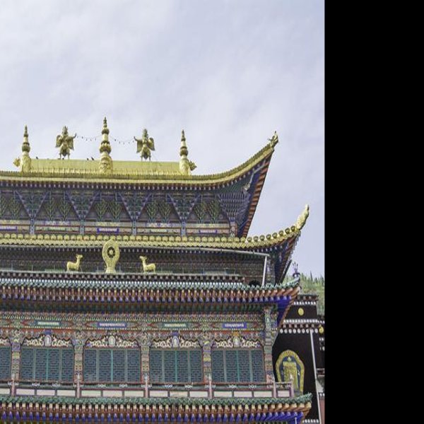 青海塔尔寺大金瓦殿 - 图片6