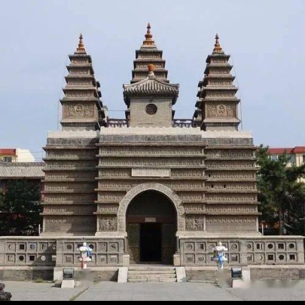 内蒙古呼和浩特五塔寺 - 图片1