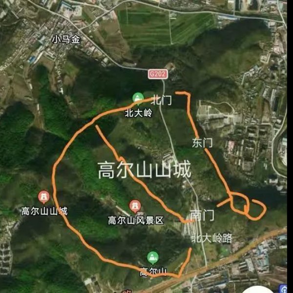 高尔山山城 - 图片1