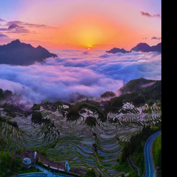 丽水云和梯田 - 图片1