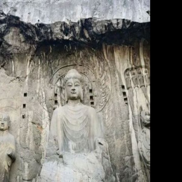洛阳龙门石窟卢舍那大佛 - 图片1