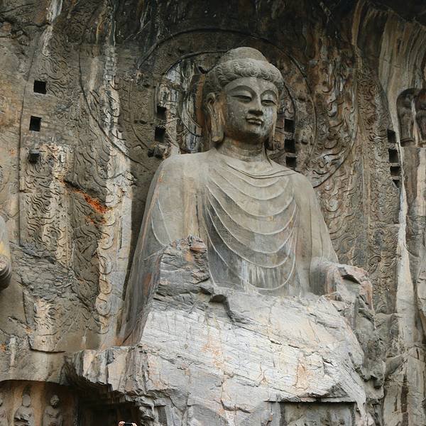 洛阳龙门石窟卢舍那大佛 - 图片3