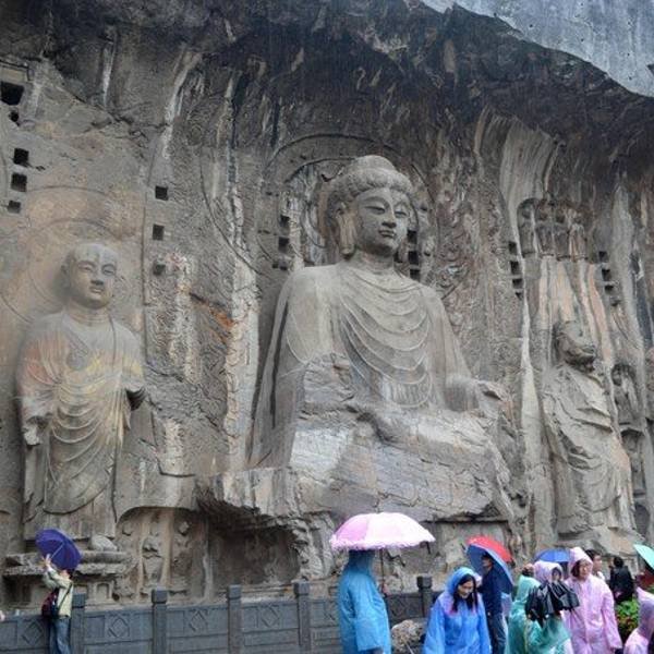 洛阳龙门石窟卢舍那大佛 - 图片6